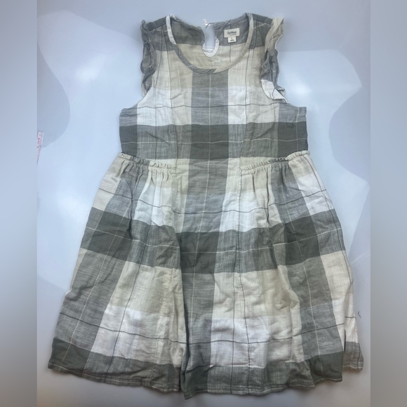 UpWest Easy Flutter-Sleeve Flannel Dress NWT UW2 - Picture 6 of 11